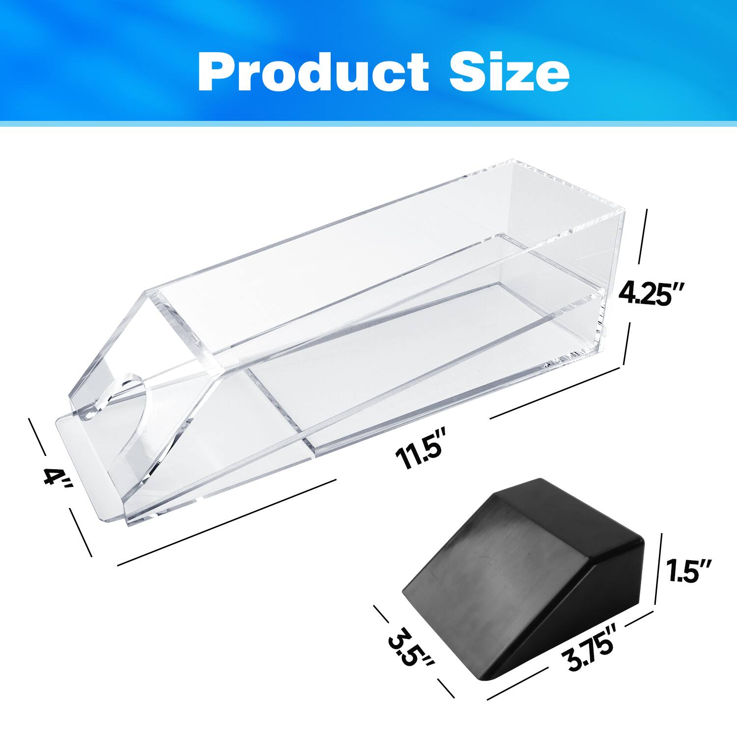 Product Size 4.25", 4", 11.5", 3.5", 3.75", 1.5"