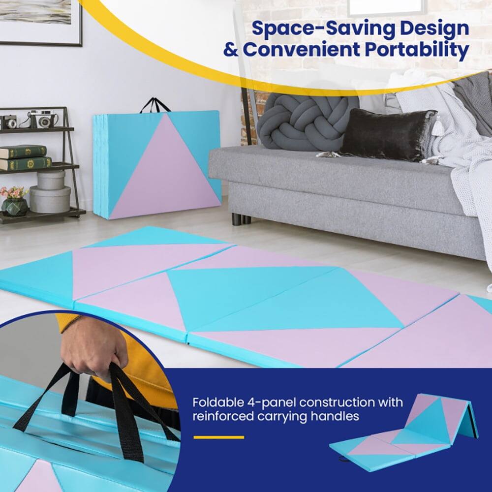 Space-Saving Design & Convenient Portability

Foldable 4-panel construction with reinforced carrying handles