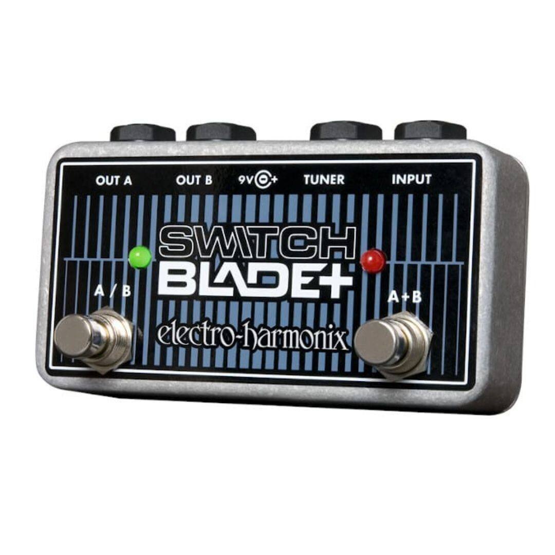 OUT A OUT B 9V o + TUNER INPUT SWITCH A A/B / BLADE+ A+ + B electro-harmonix