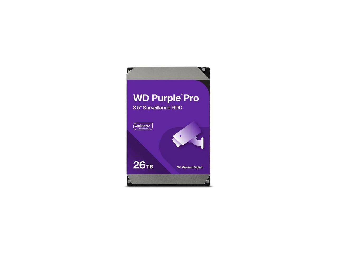 WD Purple Pro 3.5" Surveillance HDD OptiNAND ISLHMULIZY 26TB Western Digital