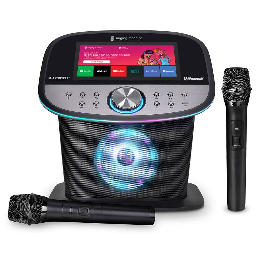 Streeming Machine Singing Machine Platinum Plus Wi Fi Karaoke Machine, Music Streaming ...