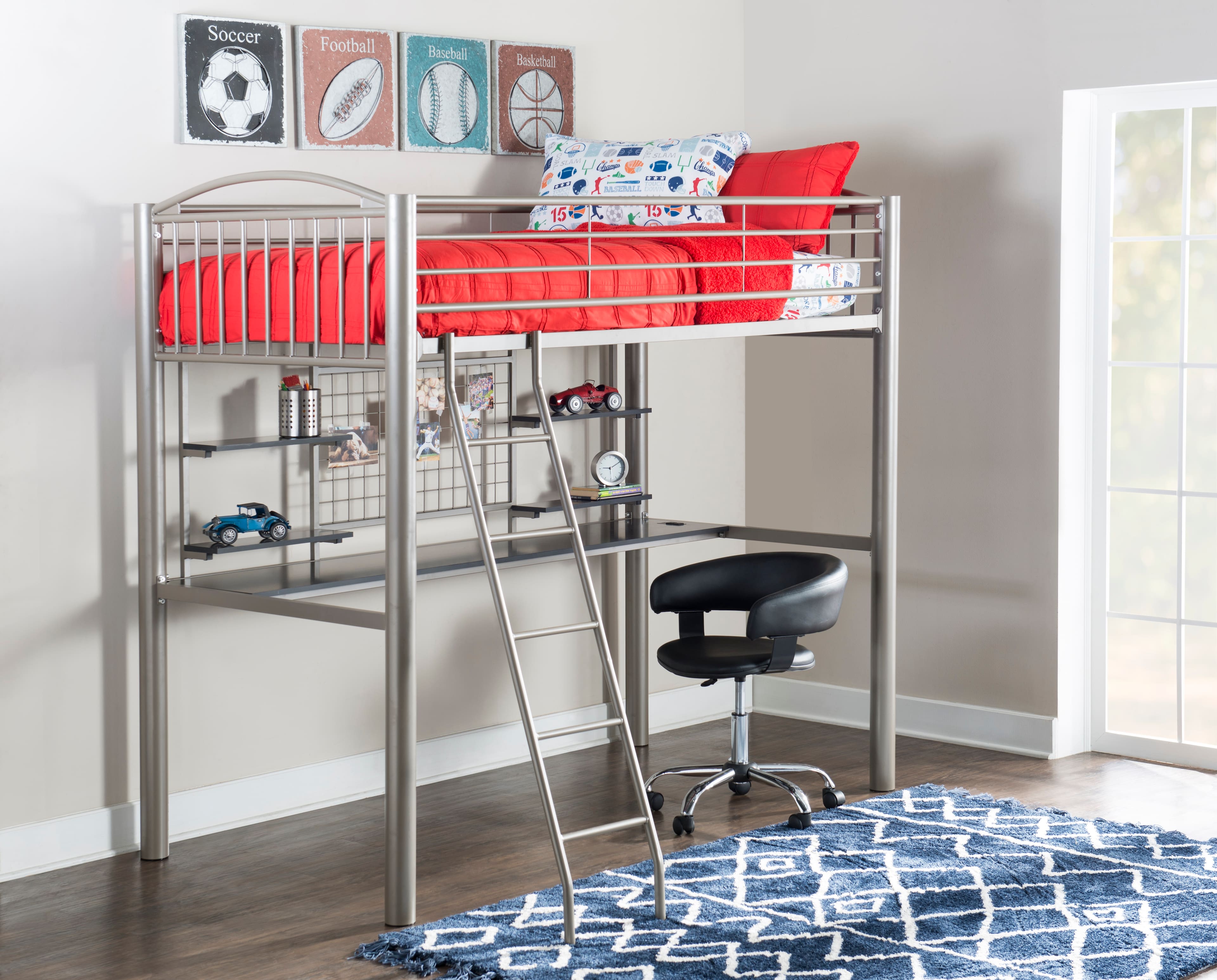 Alt View 21. Linon Home Décor - Simken Faux Leather Gas Lift Desk Chair - Black.