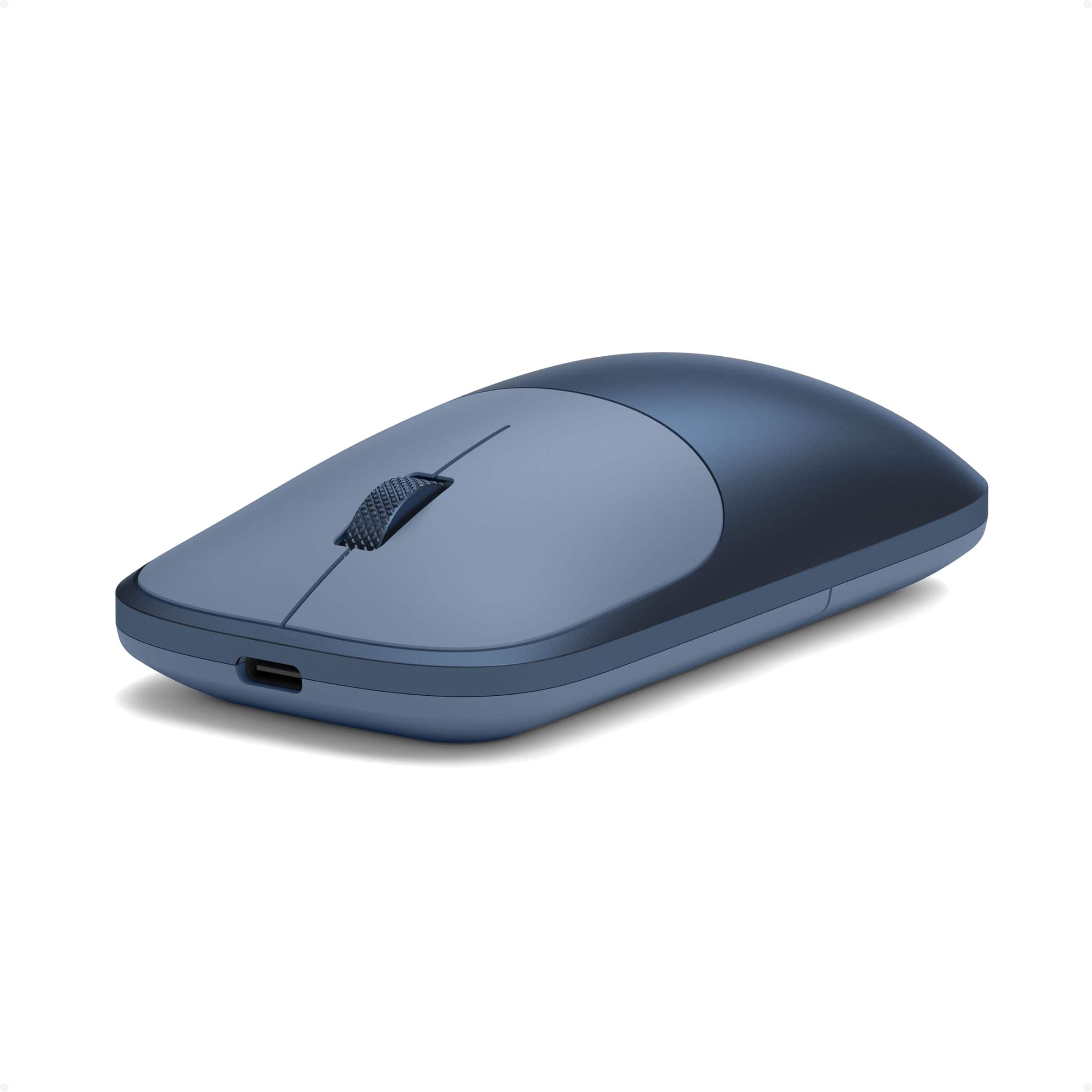Satechi - Slim EX Wireless Mouse, Multi-Device Bluetooth - Wireless - Wireless - Indigo