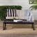 Alt View 11. Walker Edison - Modern Solid Wood Outdoor Coffee Table - Black Wash.