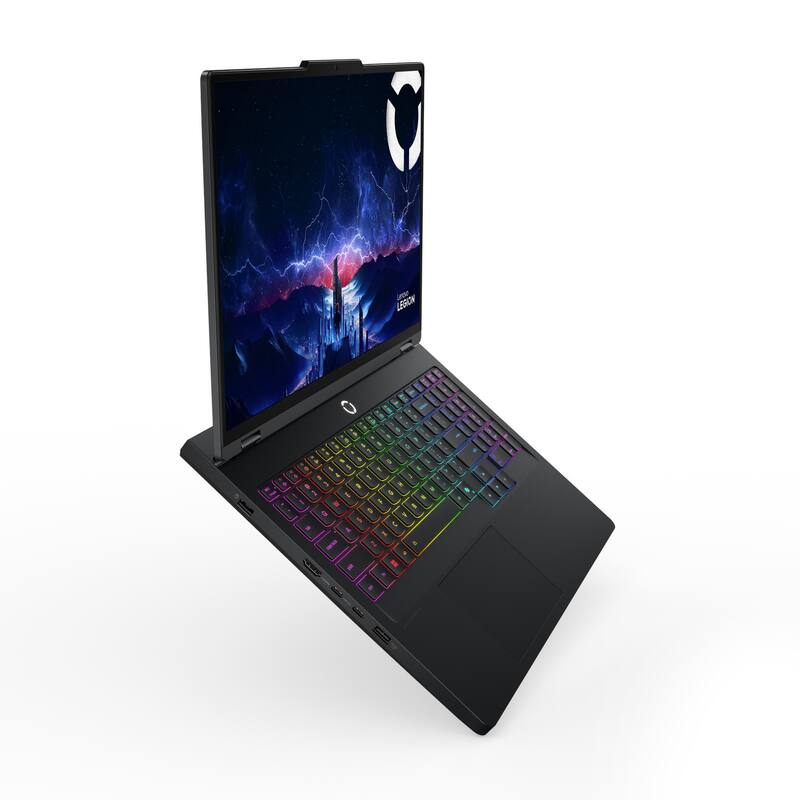 Alt View 7. Lenovo - Lenovo Legion Pro 5 16" Gaming,Ryzen 9 8945HX,RTX 5060,64GB RAM,4TB SSD,Backlit Keyboard,Win 11 Pro,Black - Black.