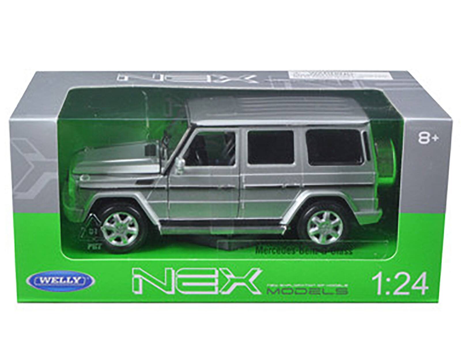 8+ DI PET Mercedes-Benz G-Class Mercedes WELLY NEX 1:24 MODELS