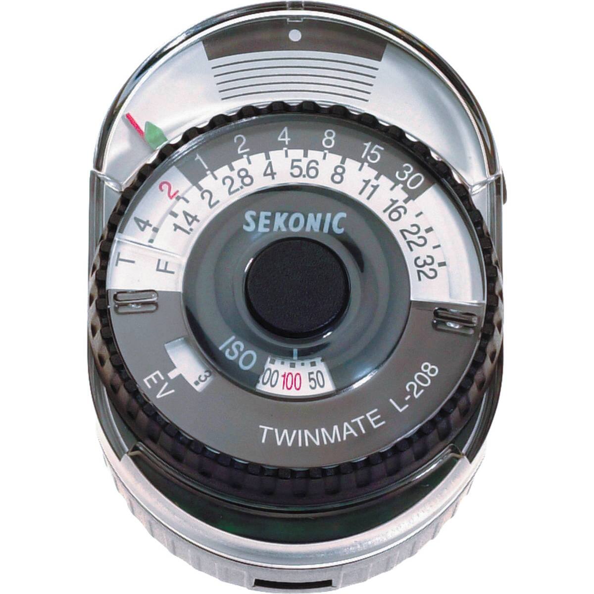 2 4 8 1 15 4 5.6 8 30 2 2.8 11 2 16 - 4 1.4 SEKONIC 22 T F 32 S ISO EV 00 100 50 L-208 TWINMATE
