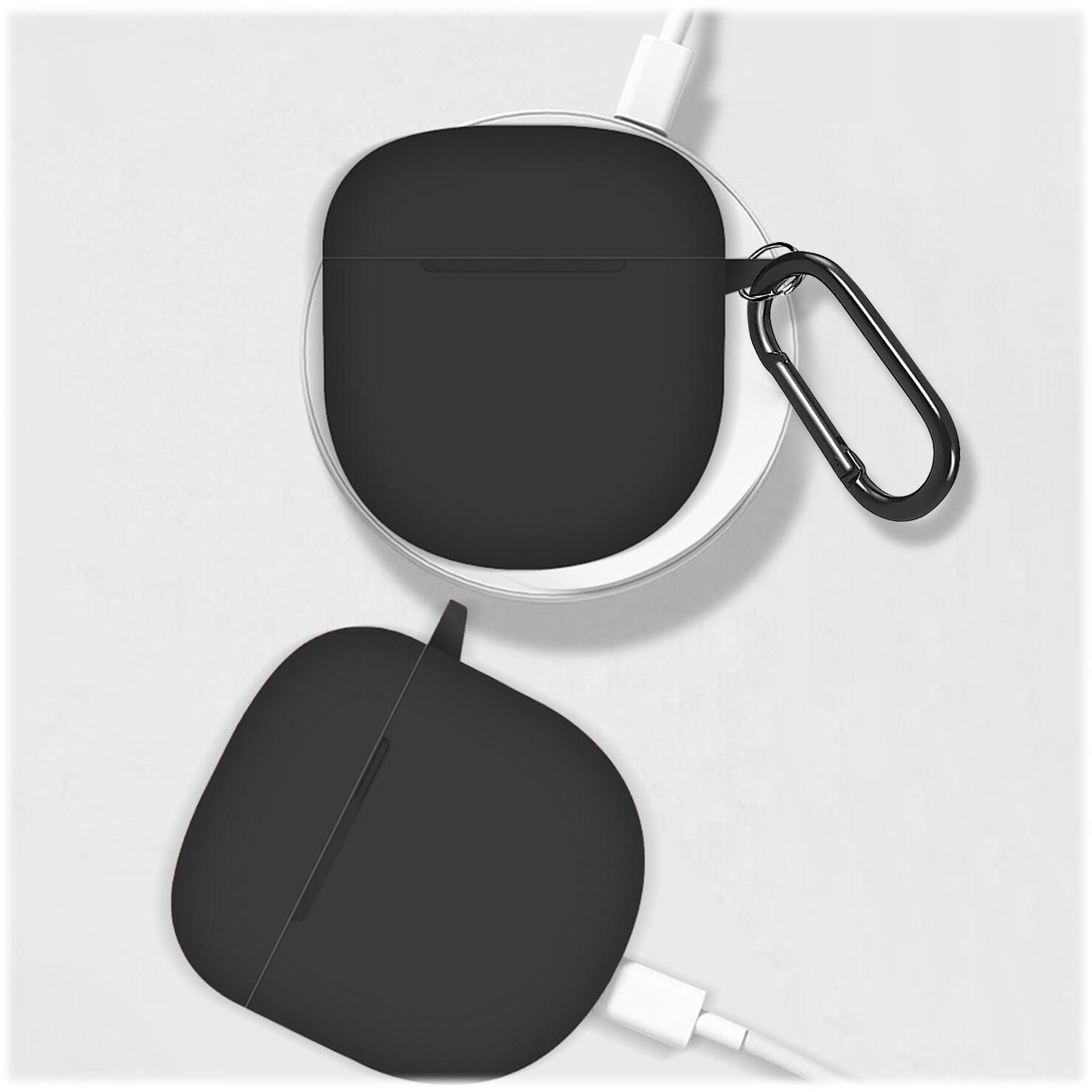 Alt View 14. SaharaCase - Venture Series Silicone Case for Bose QuietComfort Ultra Earbuds - Black.