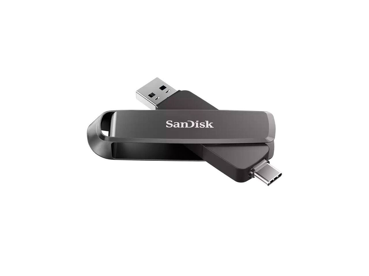 SANDISK 256GB Extreme PRO Dual Drive 1,000MB/s, USB C & USB A, High ...