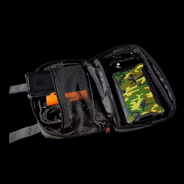 Angle. Dark Energy - Dark Energy MOLLE Travel Bag | Protect and Organize Your Electronics and More | Constructed with Water-Resistant Nylon - Black.