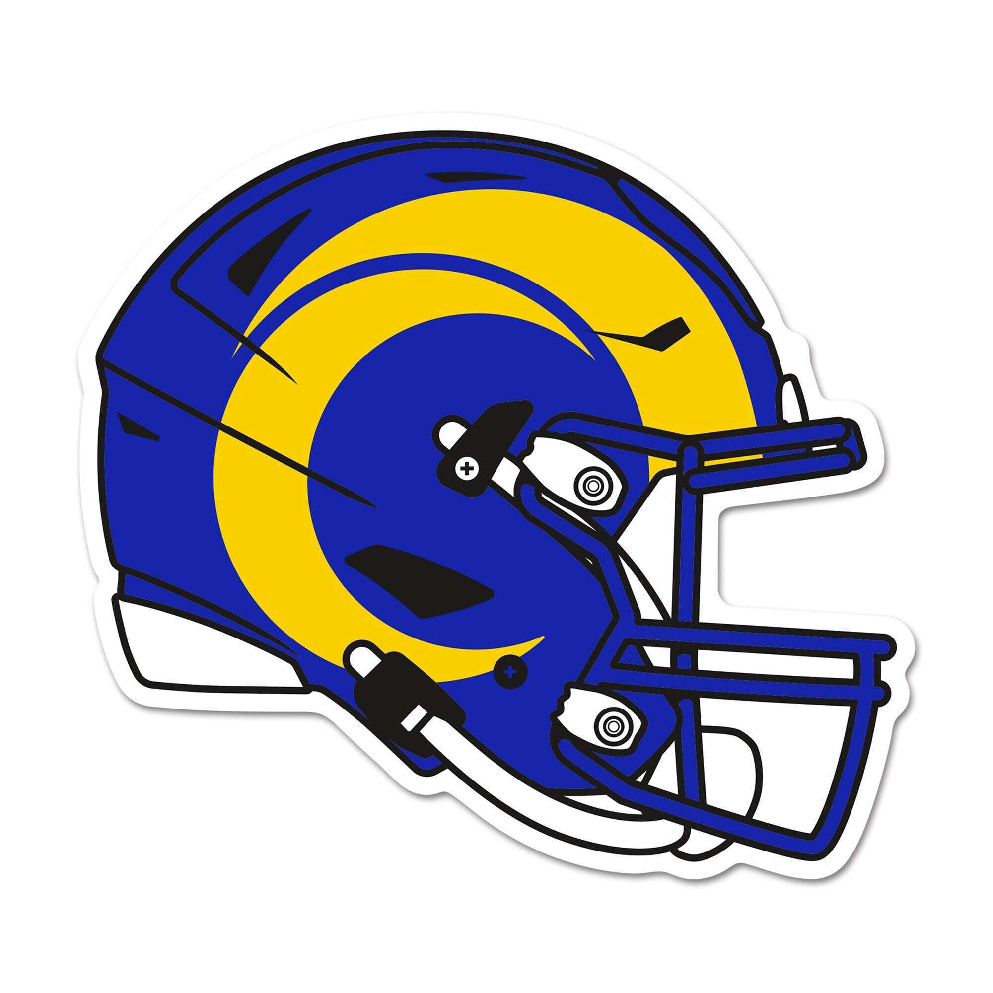 Los Angeles Rams 14" Helmet Wood Sign