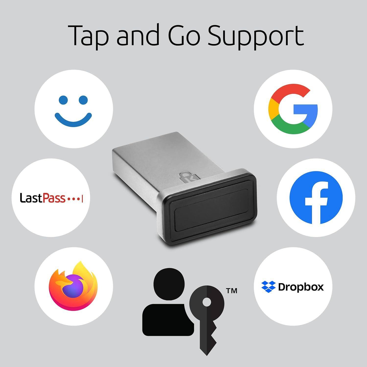 Tap and Go Support

- LastPass
- Google
- Facebook
- Firefox
- Dropbox