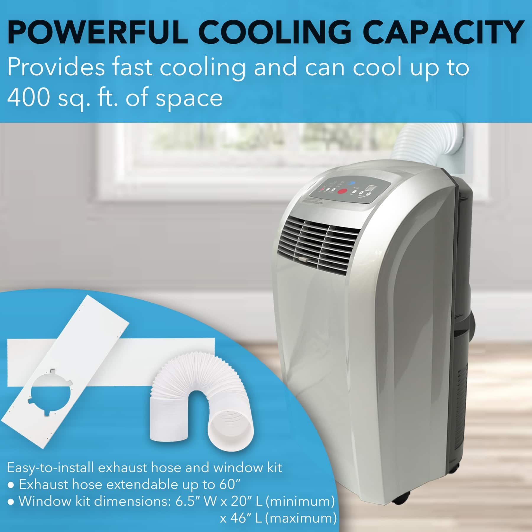 Whynter – 400 Sq. Ft. Portable Air Conditioner – Platinum Sansujyuku sansujyuku.com