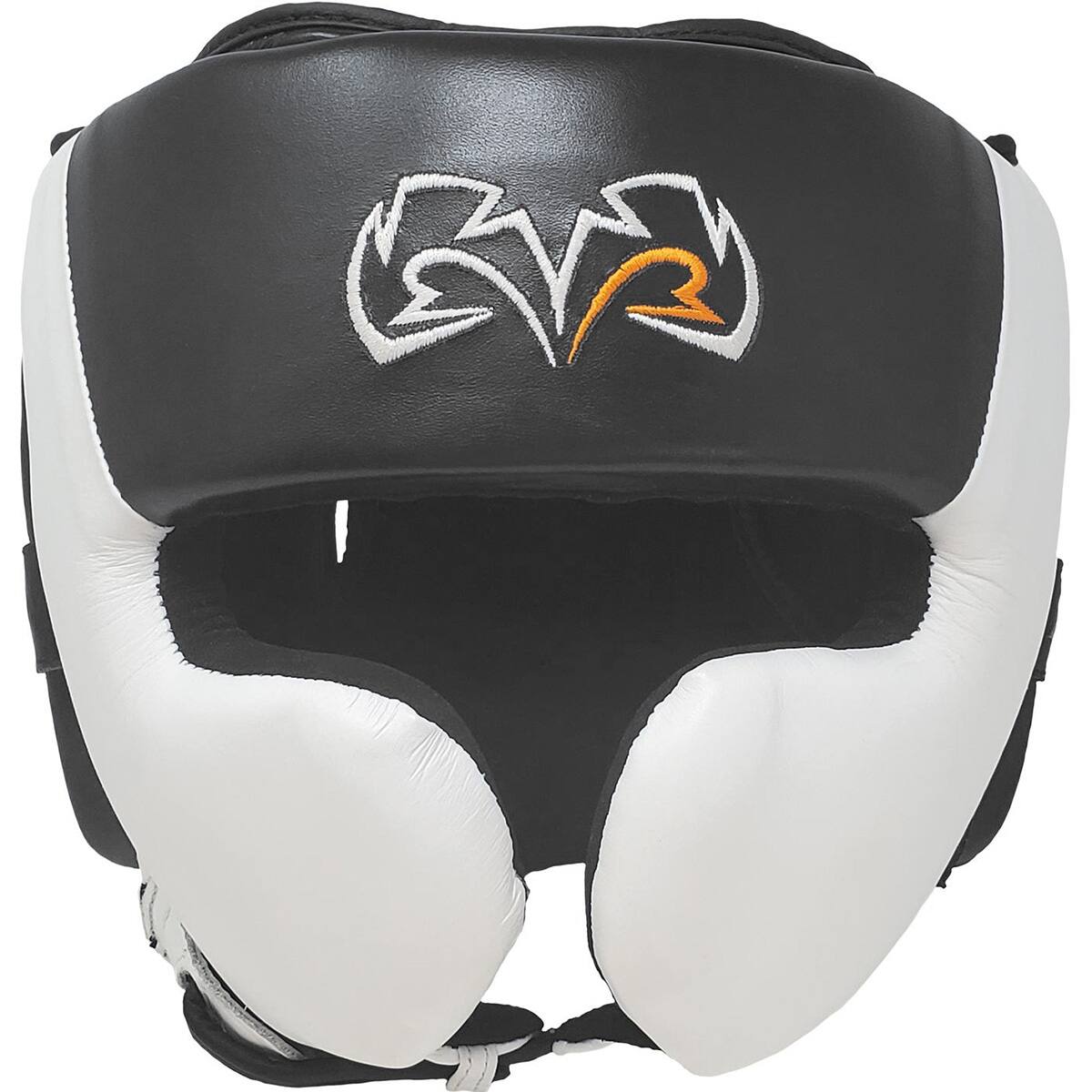 Alt View 1. RIVAL - Rival Boxing RHG30 Mexican Training Headgear - XL - Black/White - Black/White.