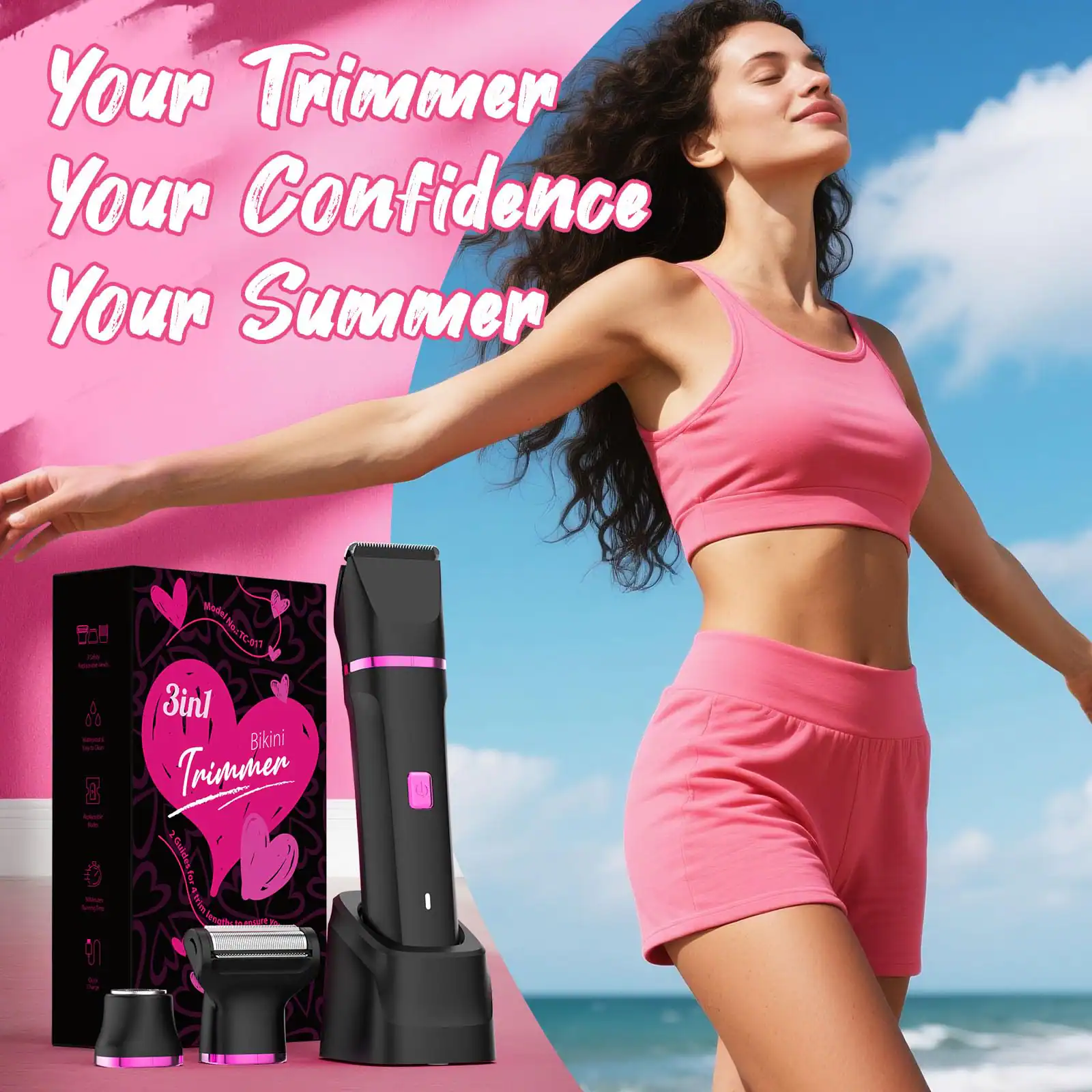 Your Trimmer Your Confidence Your Summer

3in1 Bikini Trimmer

Tom Brion