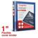 Staples Flexible Cover 3-Ring Binder Heavy Duty
- Flexible, heavy-duty plastic cover is strong & durable
- Exterior clear view cover pocket allows for easy customization
- Includes interior back cover pocket and business card holder
- 1" Flexible cover binder
- 175 sheets capacity
- 1" QUARTERLY REPORT
1" Flexible cover binder