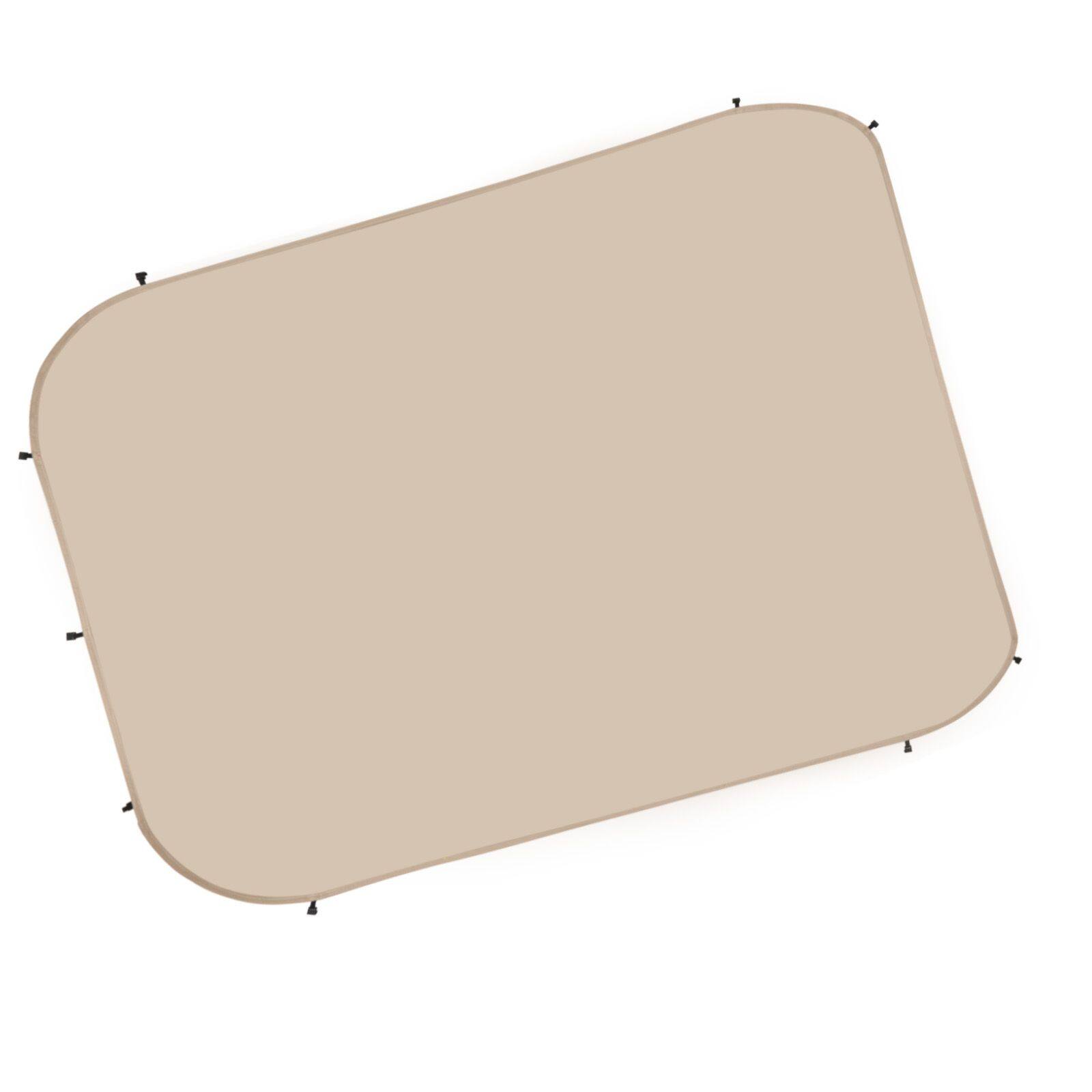 Alt View 7. Loheer - Loheer Sun Shade Sail Canopy Covers for 15x13.8 ft Screen House Tent 300D Oxford Waterproof Shade Fabric Pack of 3 Beige - Beige.