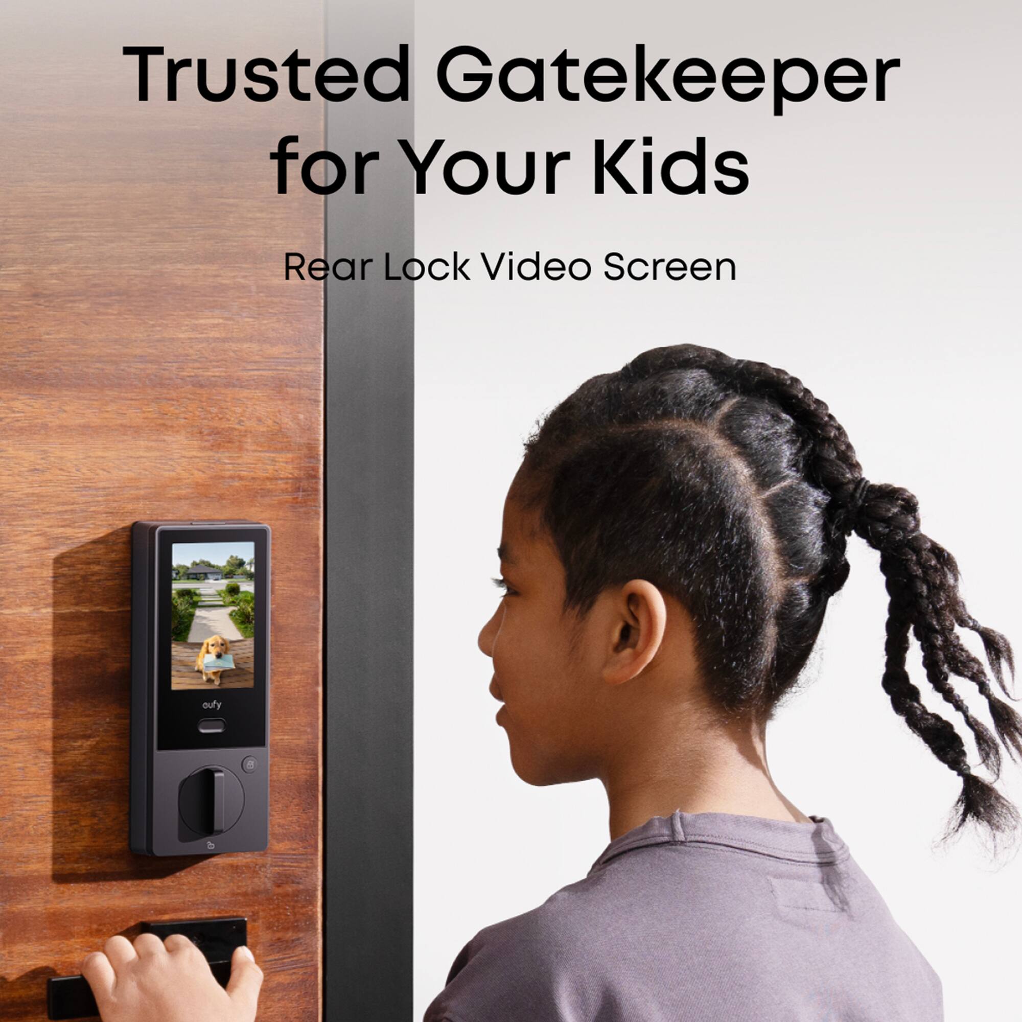 Trusted Gatekeeper for Your Kids: Rear Lock Video Screen