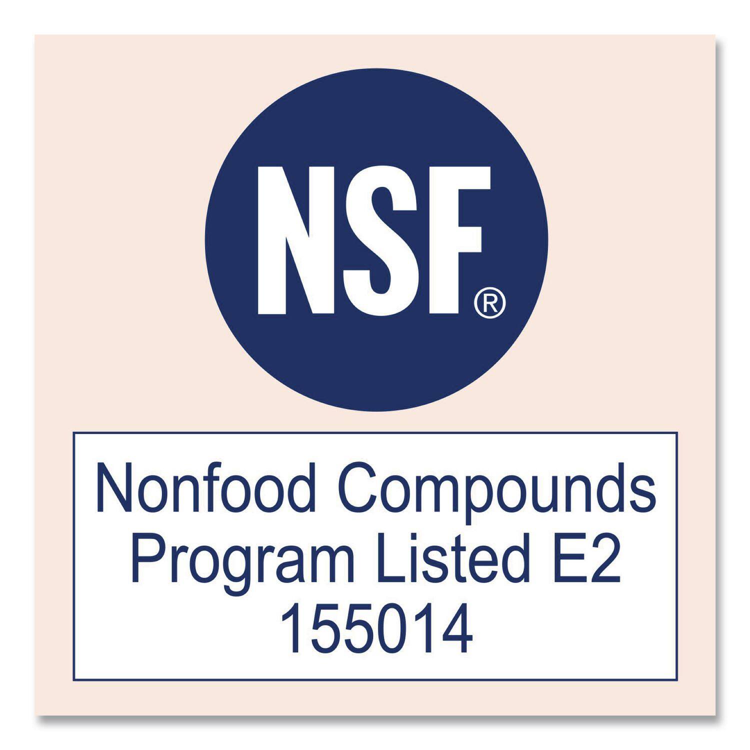 NSF®  
Nonfood Compounds Program Listed E2 155014