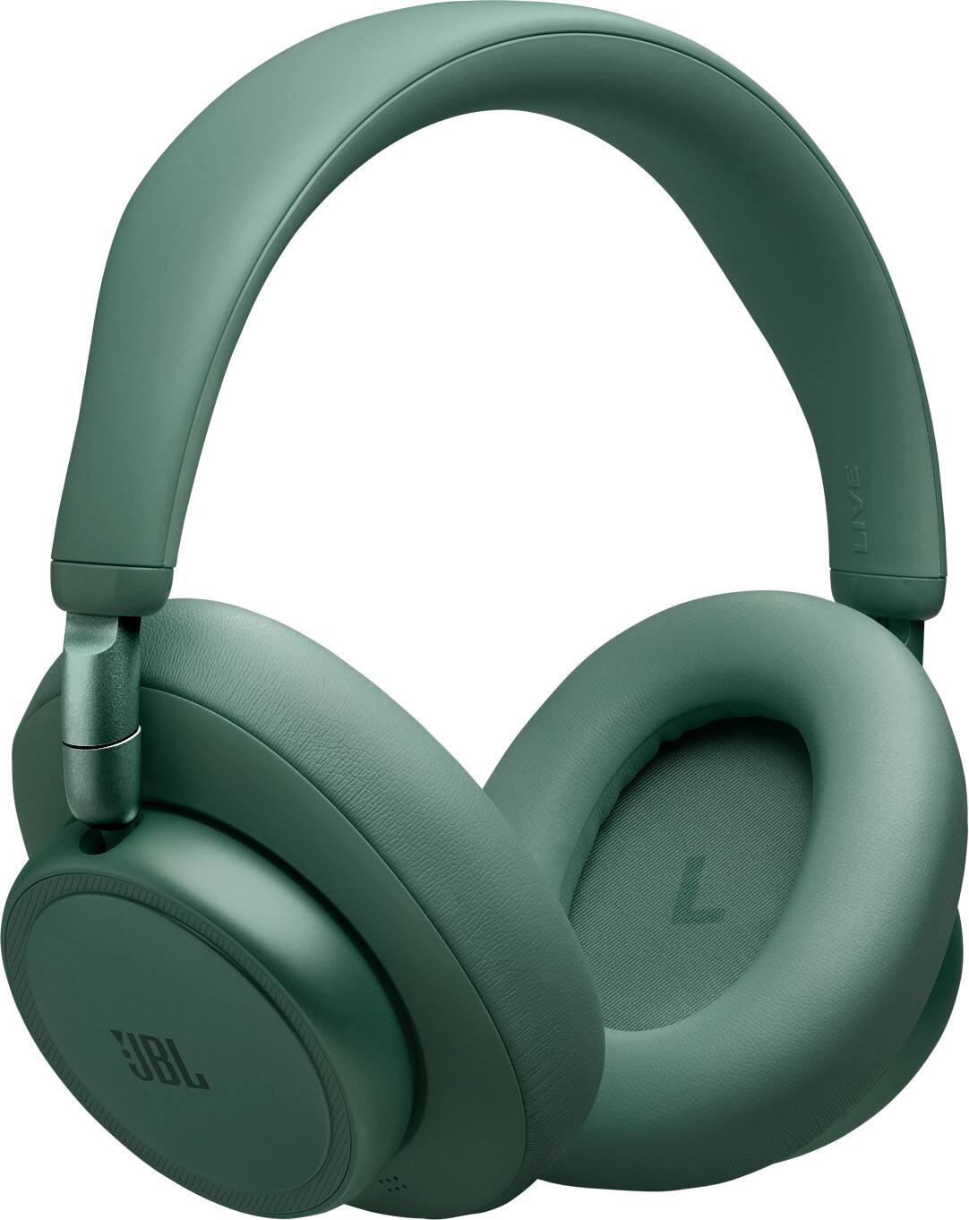 Alt View 6. JBL - Live 780NC - Bluetooth Wireless Headband Over-the-ear Noise Cancelling headphones - 2026 - Green.