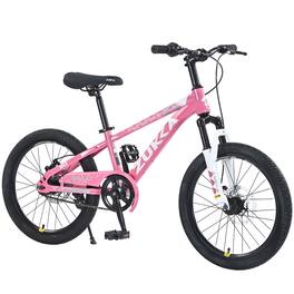 Anysun - Mountain Bike,20 Inch MTB for Boys and Girls Age 7-10 Years,Multiple Colors - Pink