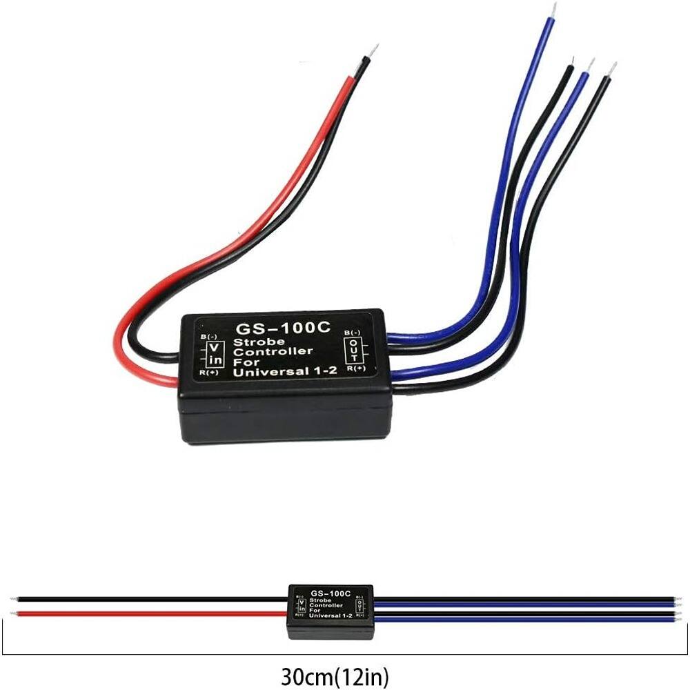 GS-100C  
Strobe Controller  
For Universal 1-2  
30cm (12in)