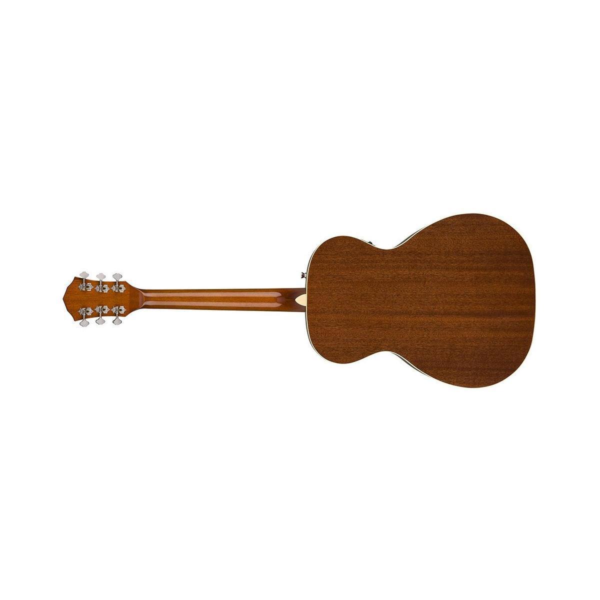 Alt View 4. Fender - Fender FA-235E Concert Acoustic Electric Guitar, Laurel Fretboard, Natural.