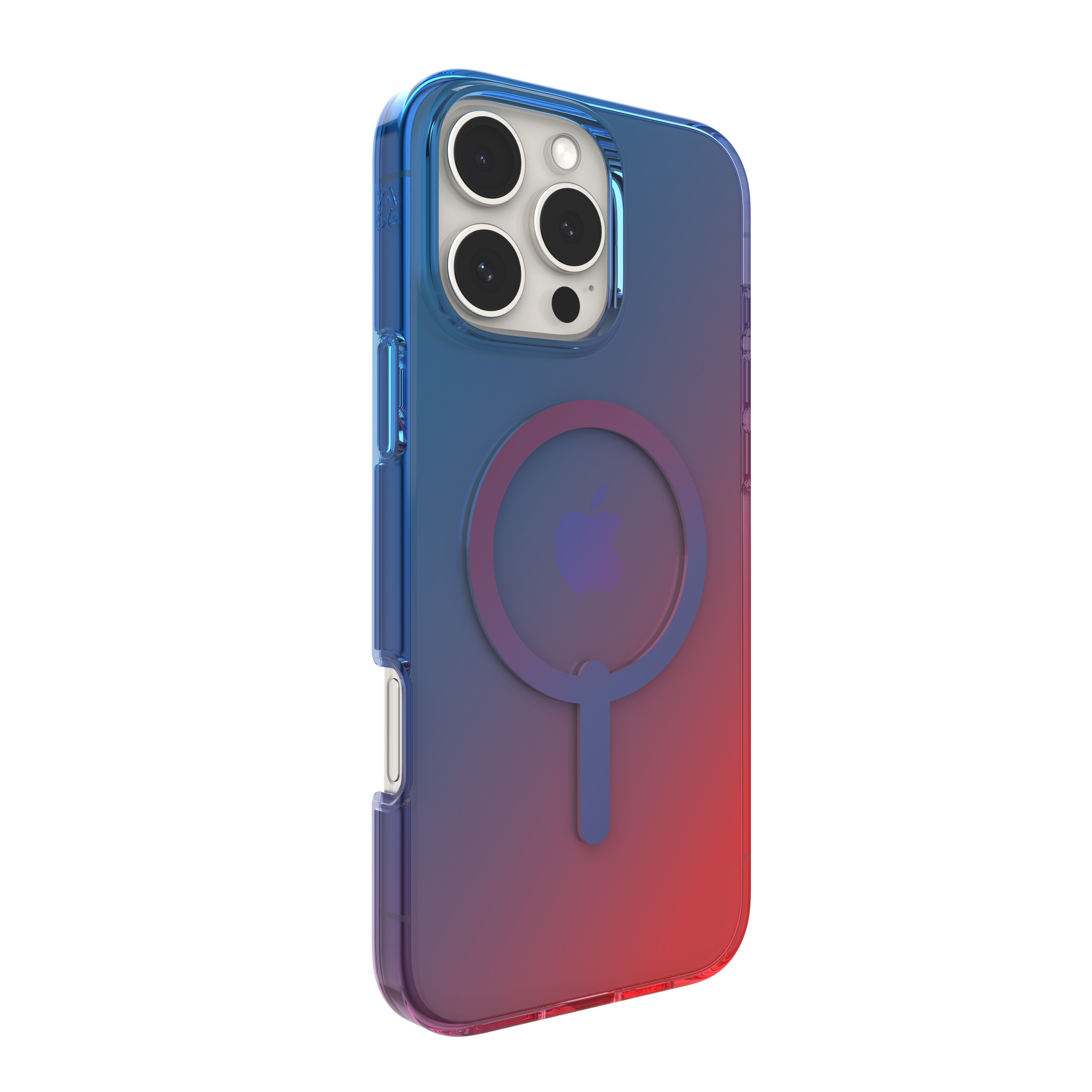 Front. ZAGG - Tokyo Snap Case for Apple iPhone 16 Pro Max - Iridescent.