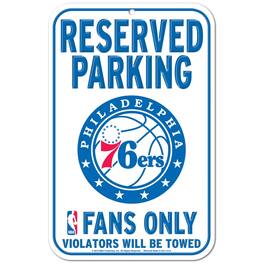 WinCraft - Philadelphia 76ers 11" x 17" Indoor/Outdoor Sign - Multicolor