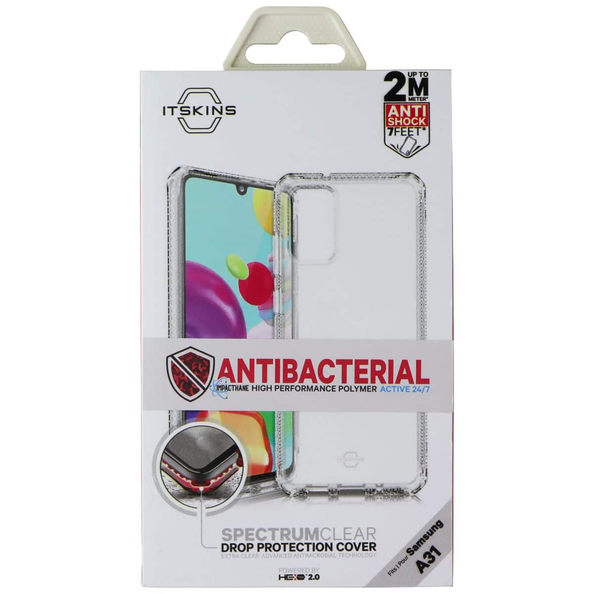 Itskins - Spectrum // Series Case for Samsung Galaxy A31 - Transparent - Clear price history on PriceWatchPro