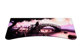 Arozzi - Arena Full-Surface, Interchangeable, Water-Resistant, and Washable Mouse Pad with Stitched Edges - D015 - Black