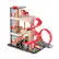 Front. Hape - Hape Gearhead Stunt Garage Wooden High-Rise Car Parking Lot Kid's Playset.