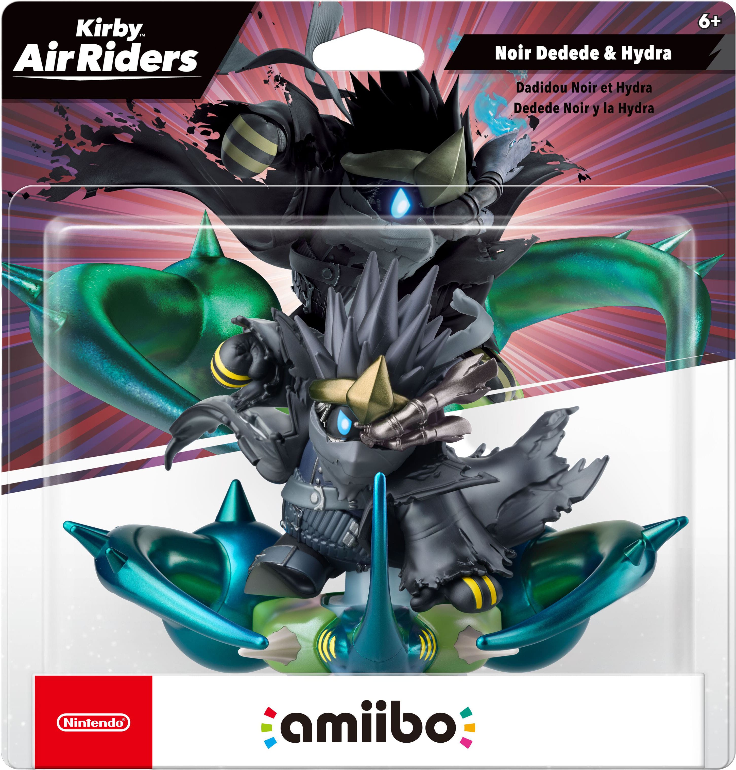 Nintendo - amiibo - Noir Dedede & Hydra - Kirby Air Riders Series - Multi