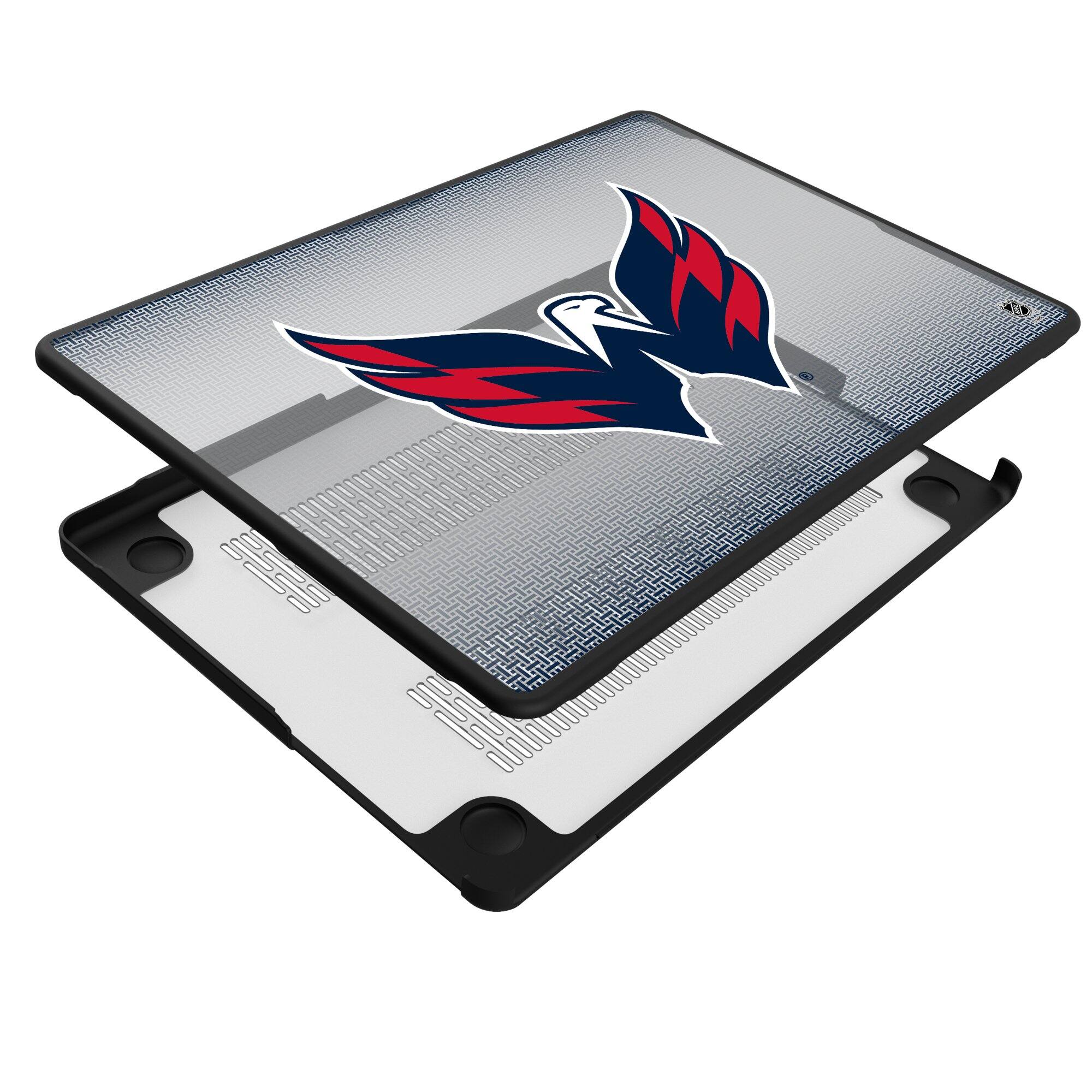 Alt View 3. Keyscaper - Washington Capitals Linen MacBook Case - Pro 16 in - Multicolor.