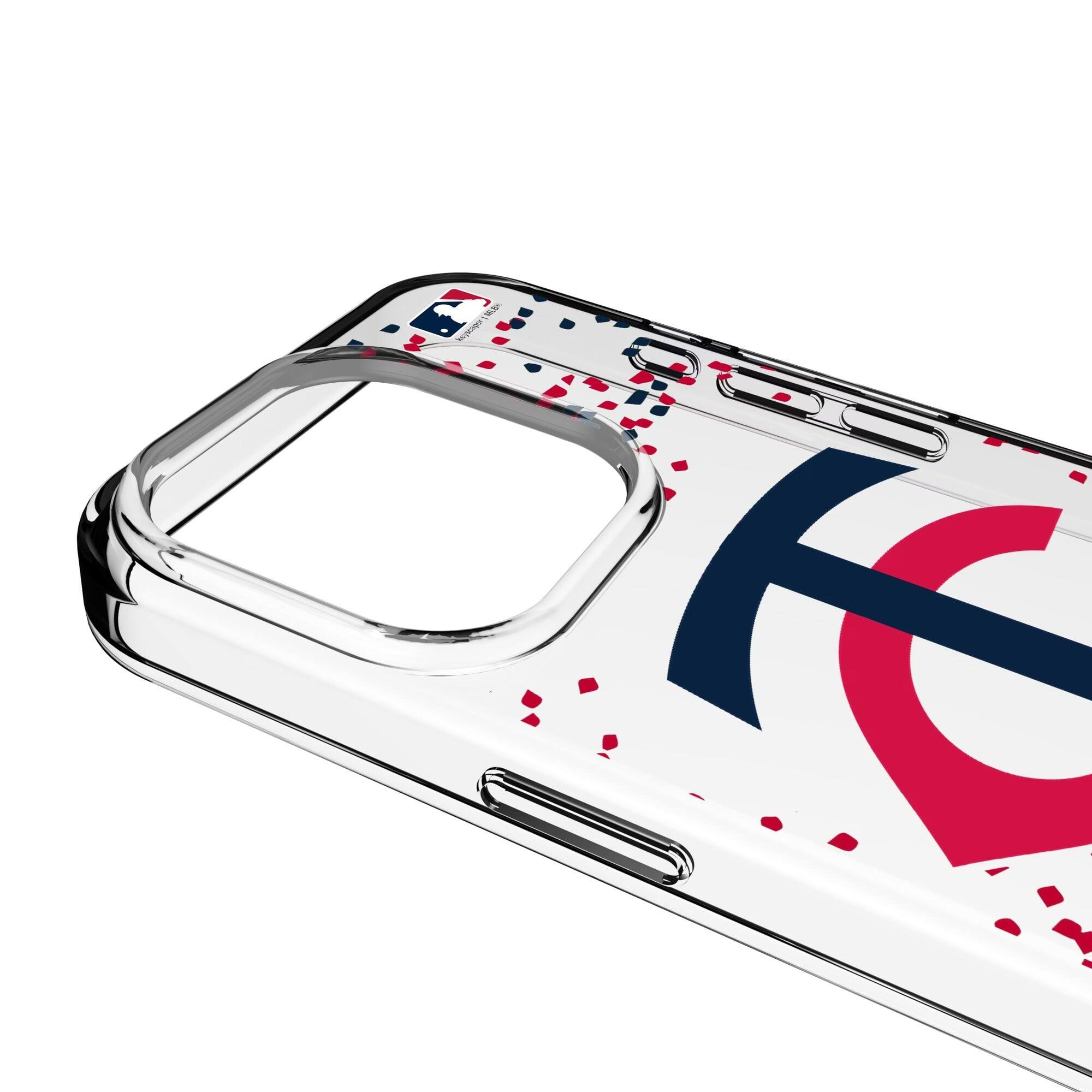 Alt View 2. Keyscaper - iPhone Confetti Design Clear Case - 14 - Multicolor.