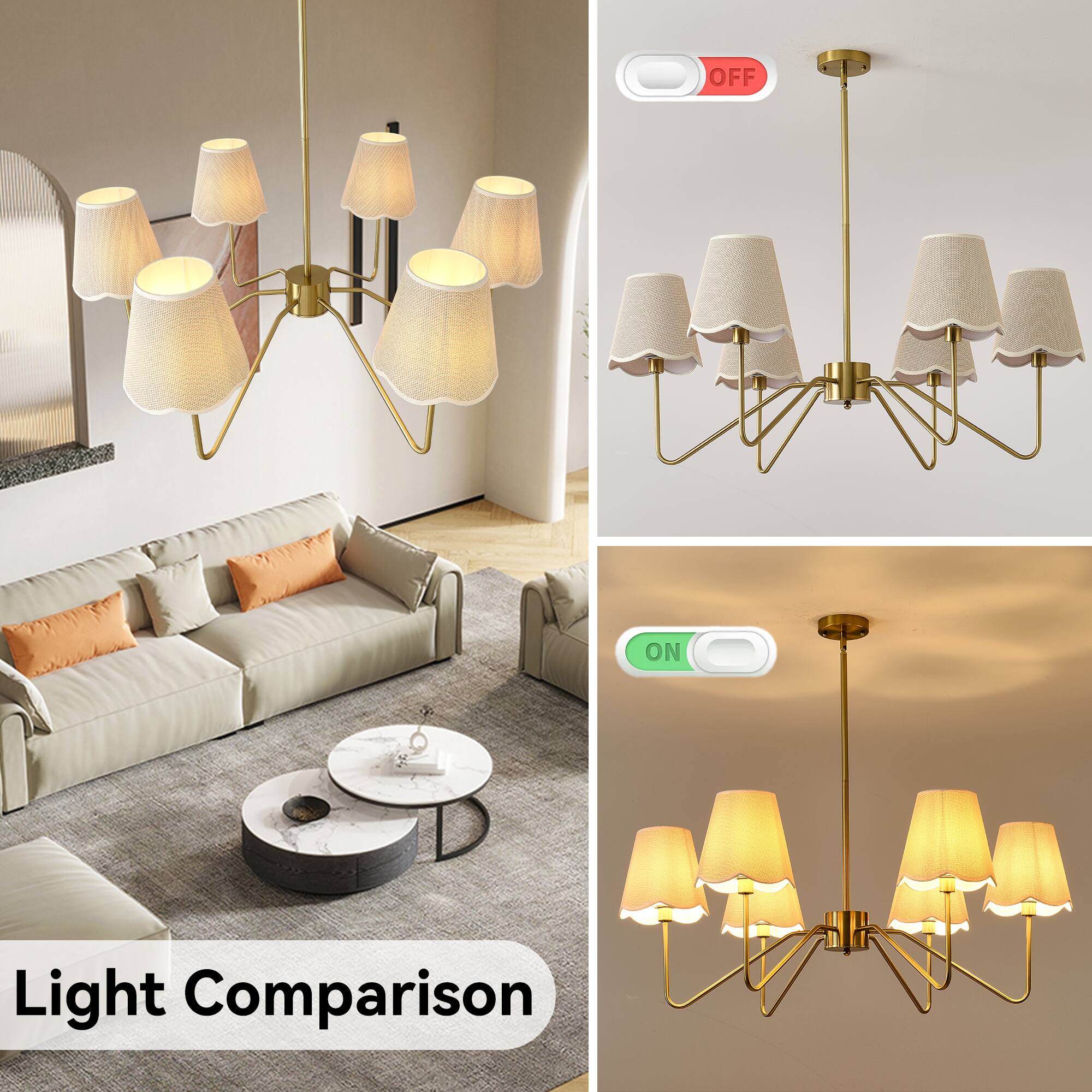 Light Comparison

OFF

ON