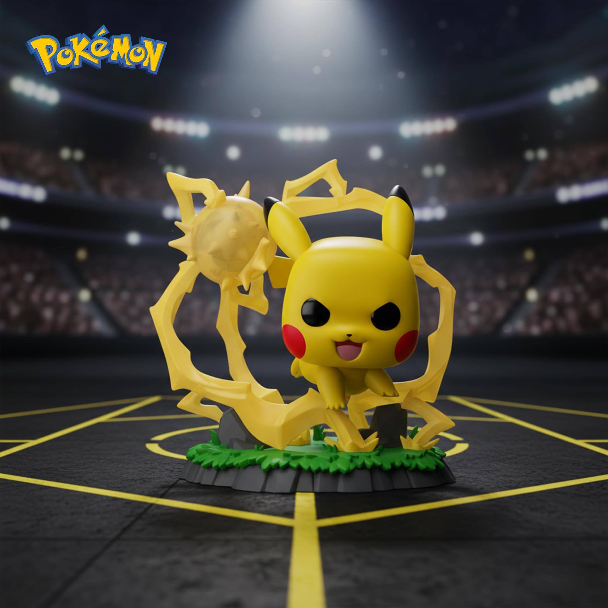 Alt View 2. Funko - Pokemon: Pikachu Premium - Multicolor.