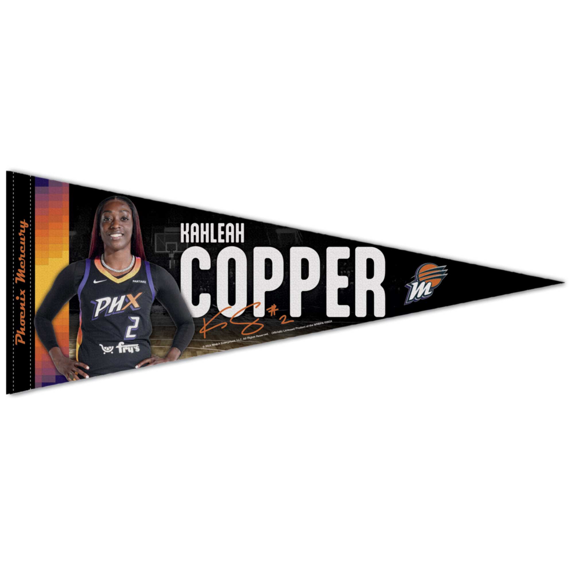 Mercury  
Phoenix  
KAHLEAH  
COPPER  
PHX  
2  
#2  
NBA  
WNBA