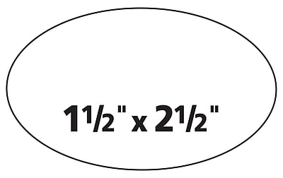 1 1/2" x 2 1/2"