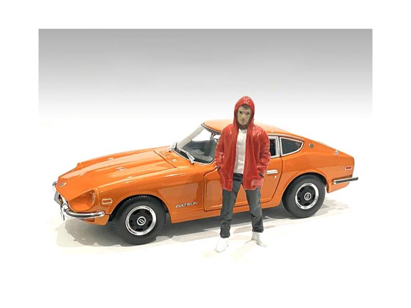 Front. American Diorama - "Car Meet 2" Figurine IV for 1/24 Scale Models by American Diorama - Multi.