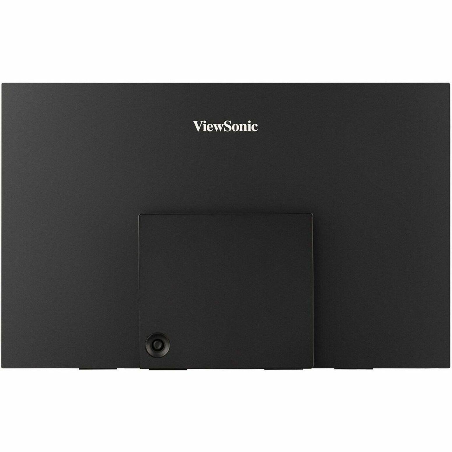 Alt View 11. ViewSonic - VX1655-4K-OLED 15.6" OLED UHD Portable Monitor (USB-C, Mini HDMI) - Black.