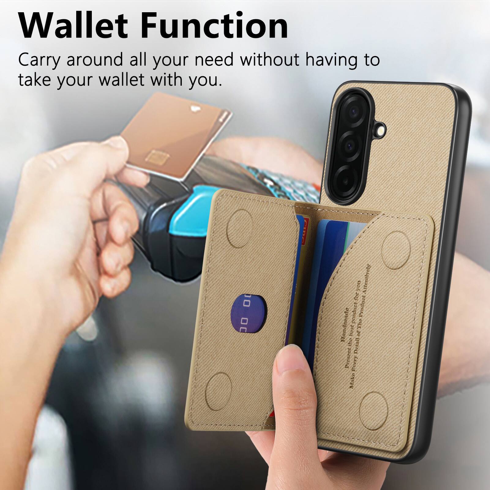Wallet Function  
Carry around all your need without having to take your wallet with you.  

Attentively for Eposdhuct Produel Handmade Kes of The 2N Detall Prosent Prery Make