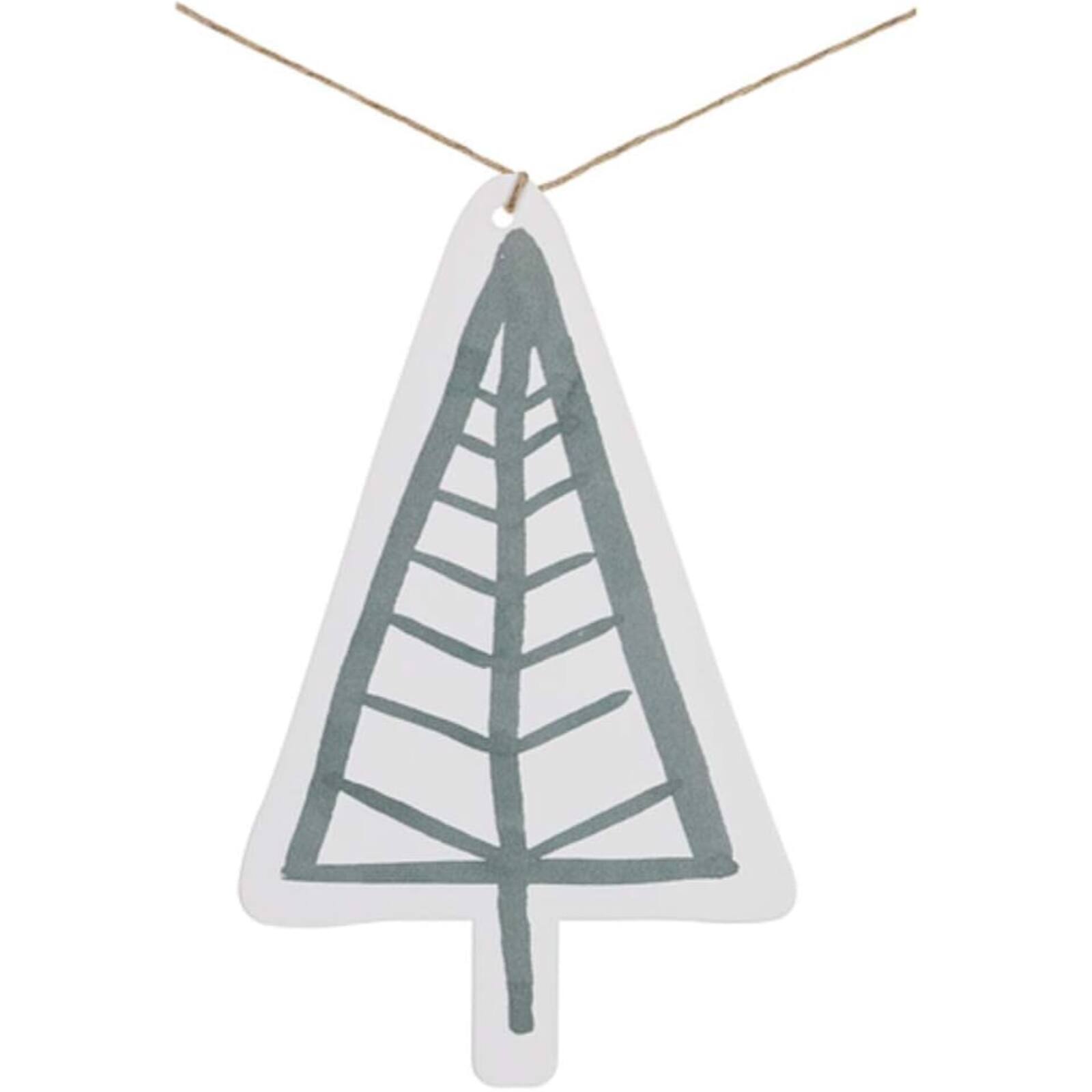 Back. Ganz - Ganz Metal Christmas Tree Garland Strand 54 Inches Long - Silver.