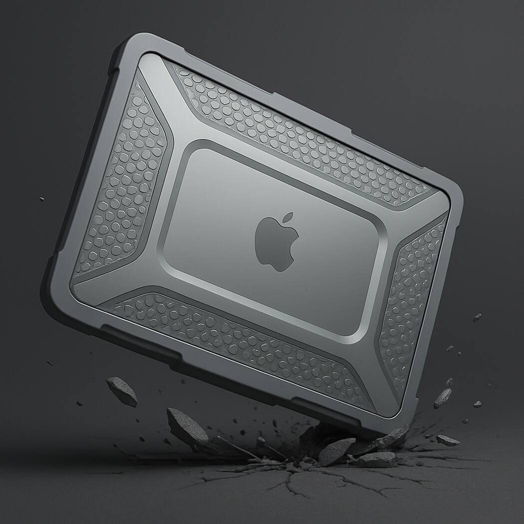 Alt View 14. SaharaCase - Raider UltraArmor Case for Apple MacBook Pro 16" M1/M2/M3/M4 (2021-2024) Laptops - Space Gray.