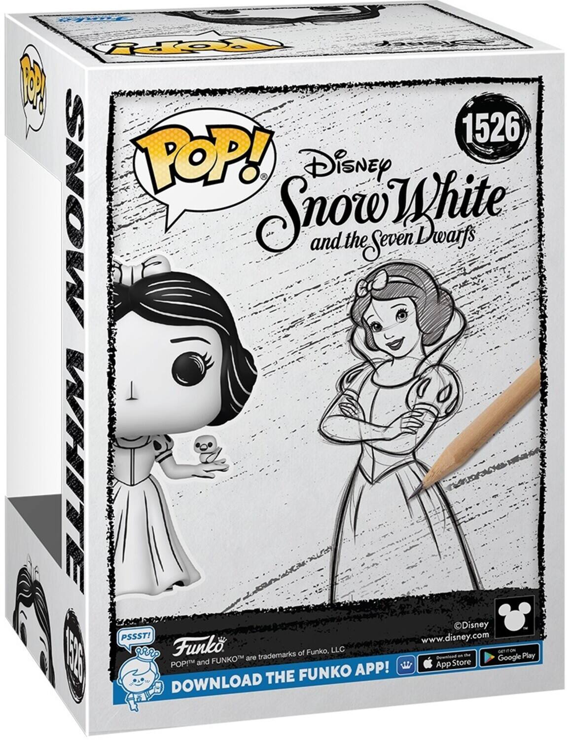 Oy 4 1526 POP! Disney Snow White and the Seven Dwarfs A Disney PSSST! www.disney.com 1E925 I Funko trademarks of Funko, LLC Download the FUNKO APP! Get it on the App Store and Google Play! POP!M THE FUNKO DOWNLOAD