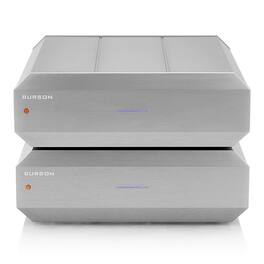 Burson Audio - Timekeeper Voyager Balanced Monoblock Power Amplifiers - Pair (Max) - Silver