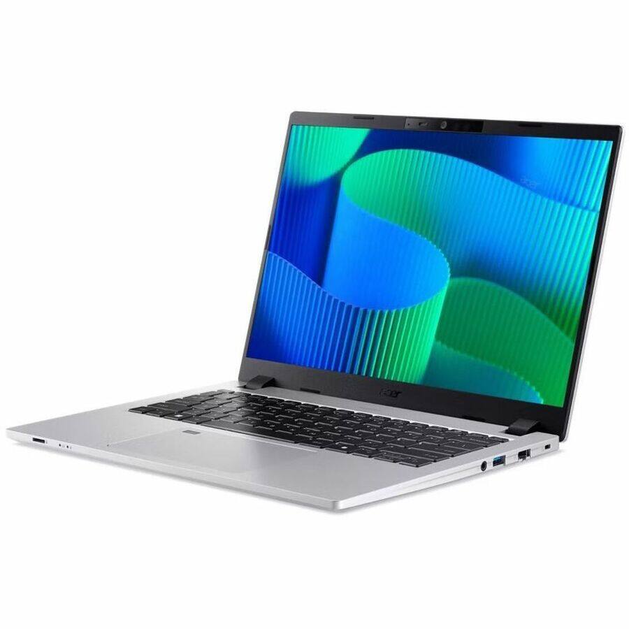 Alt View 8. Acer - Acer TravelMate P2 14 P214-56 TMP214-56-54NF 14" Notebook - WUXGA - 60 Hz - Intel Core 5 120U - 16 GB - 512 GB SSD - Silver.