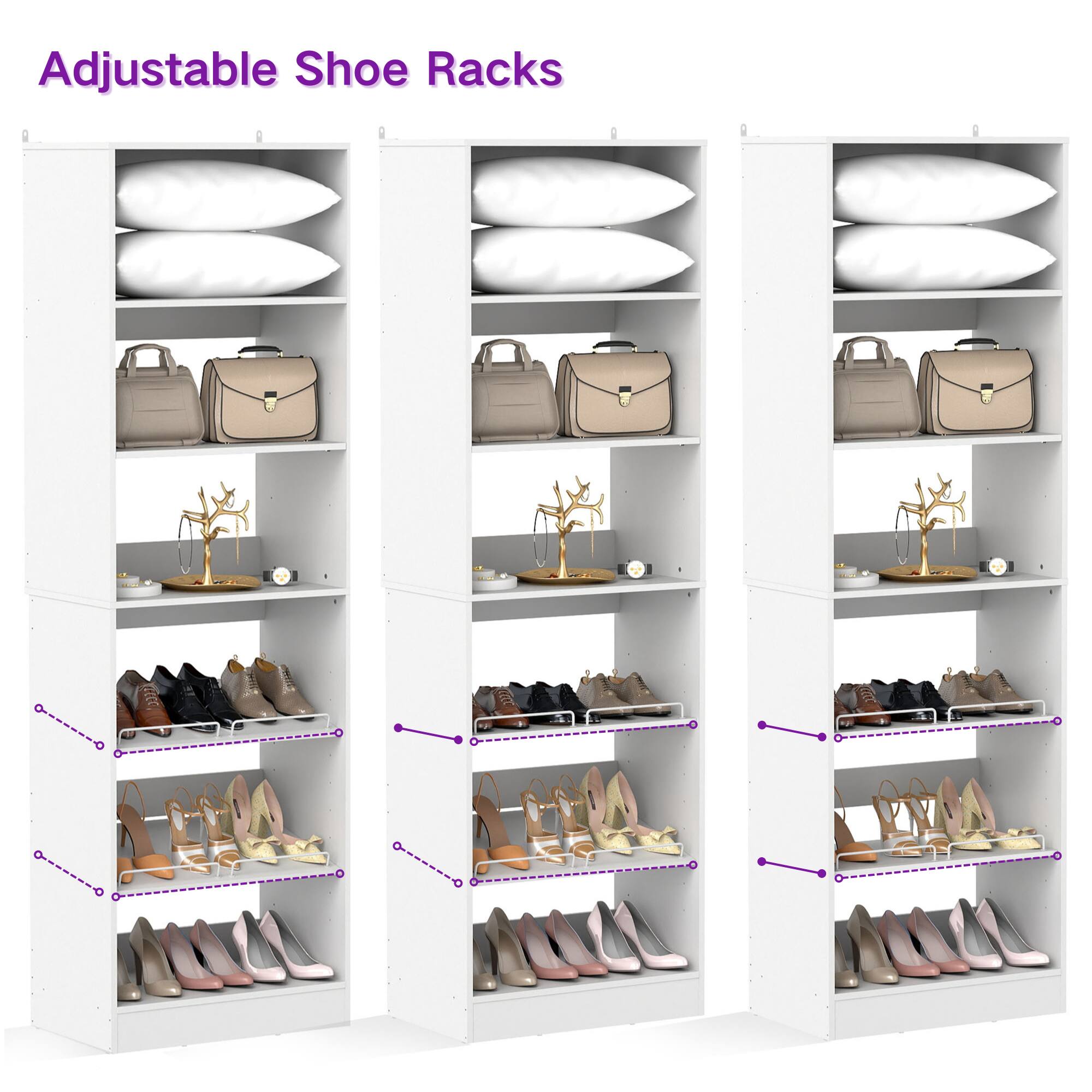 Adjustable Shoe Racks
