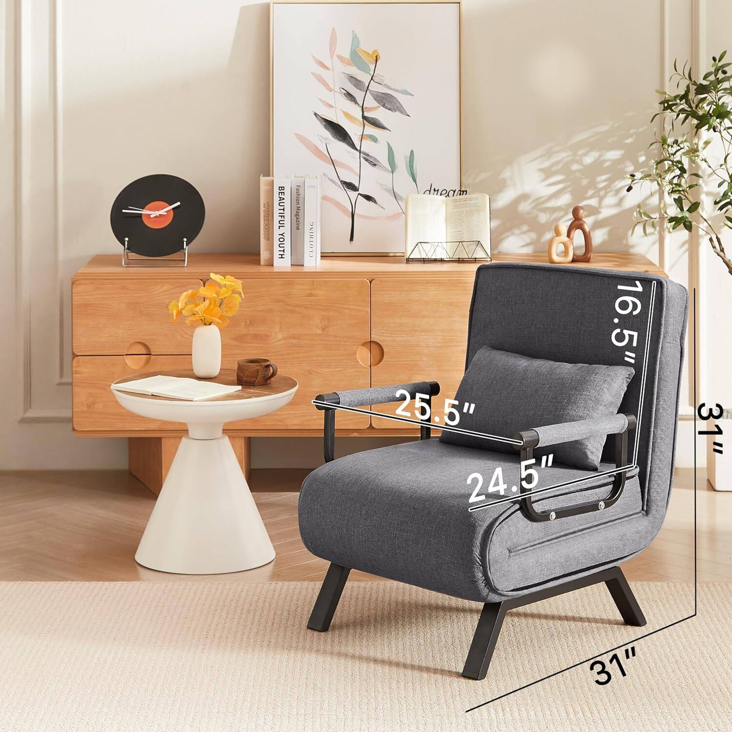 BEAUTIFUL YOUTH  
Fashion Magazine  
ON CLOTHING  

16.5"  
25.5"  
24.5"  
31"  
31"