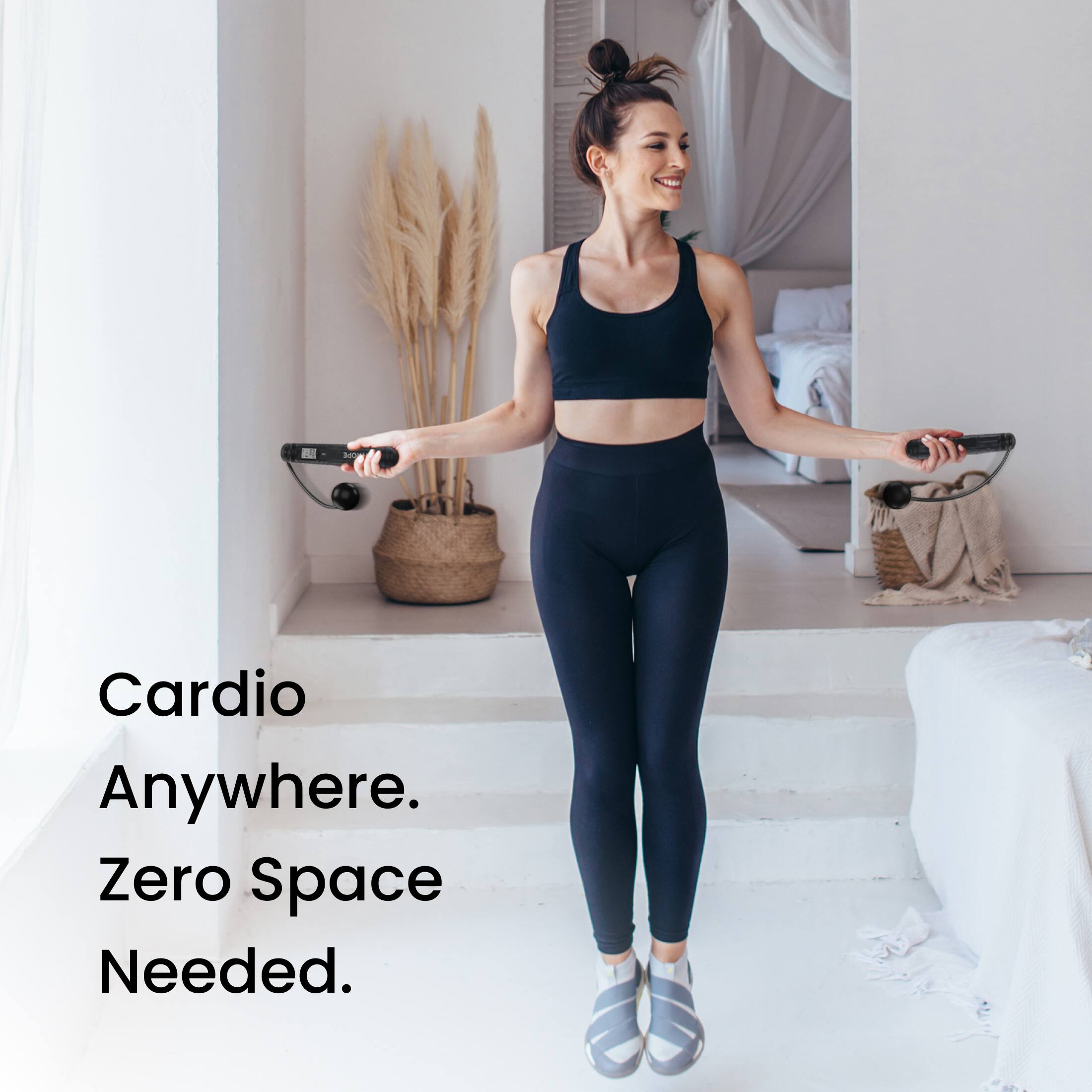 Cardio Anywhere. Zero Space Needed.